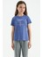 T13KG-75129_01 Kız Garson T-Shirt O Yaka Suprem 2
