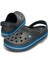 Crocband Clog Unisex Terlik 11016-07W Charcoal/ocean 3