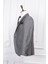 Erkek Slim Fit Sivri Yaka Gri Yelekli Takım Elbise 4