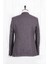Erkek Slim Fit Sivri Yaka Bordo Yelekli Takım Elbise 5