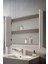 Aynalı Banyo Dolabı – Raflı Lavabo Üstü, Modern Tasarım- 80X60 3