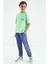 T13KG-75127_01 Kız Garson Oversize T-Shirt O Yaka Suprem 1