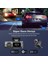 Gps Mobil Uygulamalı 4K 170° Geniş Açı Gece Görüşlü Ön Arka Akıllı Araç Içi Kamera Park Modu G-Sensor Wifi 4