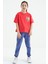 T13KG-75127_01 Kız Garson Oversize T-Shirt O Yaka Suprem 1