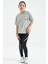 T13KG-75127_01 Kız Garson Oversize T-Shirt O Yaka Suprem 1