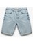 Pamuklu Bermuda Slim Fit Jean Şort 1