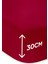 Penye Lastikli Çarşaf Pamuklu Jersey Battal Kişilik 180X200CM Bordo 3