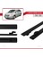 Toyota Sienna 2 (XL20) 2004-2010 Arası ile Uyumlu Basıc Model Ara Atkı Tavan Barı Siyah 2 Adet 3