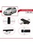 Toyota Sienna 2 (XL20) 2004-2010 Arası ile Uyumlu Basıc Model Ara Atkı Tavan Barı Siyah 2 Adet 4