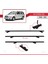 Kia Sedona 2 (Vq) 2006-2012 Arası ile Uyumlu Basıc Model Ara Atkı Tavan Barı Siyah 3 Adet 5