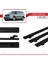 Iınfiniti QX56 (Z62) 2011-2013 Arası ile Uyumlu Basıc Model Ara Atkı Tavan Barı Siyah 3 Adet 3