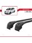 Seat Altea Xl 2006-2015 Arası ile Uyumlu Ace-2 Ara Atkı Tavan Barı Siyah 2 Adet 3