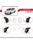 Seat Altea Xl 2006-2015 Arası ile Uyumlu Ace-2 Ara Atkı Tavan Barı Siyah 2 Adet 5