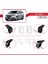 Kia Sedona 3 (Yp) 2015-2021 Arası ile Uyumlu Ace-2 Ara Atkı Tavan Barı Siyah 2 Adet 5