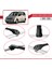 Toyota Yaris Verso (XP20) 1999-2005 Arası ile Uyumlu Ace-1 Ara Atkı Tavan Barı Siyah 2 Adet 4