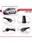 Toyota Corolla Verso 2 (AR10) 2004-2010 Arası ile Uyumlu Ace-1 Ara Atkı Tavan Barı Siyah 2 Adet 4