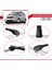 Toyota Corolla Verso (E120) 2001-2004 Arası ile Uyumlu Ace-1 Ara Atkı Tavan Barı Siyah 3 Adet 4