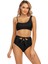Bayanlar Yüksek Bel Bikini Sırtı Açık Mayo (Yurt Dışından) 1