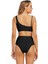 Bayanlar Yüksek Bel Bikini Sırtı Açık Mayo (Yurt Dışından) 4