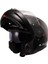 Strobe 2 Siyah Motosiklet Kask ( Xl ) Beden 4