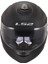 Strobe 2 Mat Siyah Motosiklet Kask ( M ) Beden 3