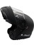 Strobe 2 Mat Siyah Motosiklet Kask ( M ) Beden 5