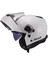Strobe 2 Beyaz Motosiklet Kask ( M ) Beden 3