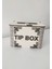 Dekoratif Krem Ahşap Tip Box Kutu Bahşiş Kutusu Kumbara Tipbox 1