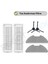 Xiaomi Mop 2 Pro (Beyaz) MJST1SHW UYUMLU Yedek Fırça Filtre Mop Seti-6 Parça 1