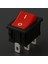 YSN 30*22MM Siyah Gövde 2no Işıklı Terminalli 0-1 Baskılı Kırmızı 25A Serisi Anahtar (30 adet) 3