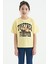 T13KG-75116_01 Kız Garson Oversize T-Shirt O Yaka Suprem 2