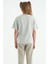 T13KG-75116_01 Kız Garson Oversize T-Shirt O Yaka Suprem 4