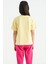 T13KG-75112_01 Kız Garson Oversize T-Shirt O Yaka Suprem 4
