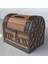 Tip Box Bahşiş Kutusu ve Kumbara Sandık Tipi Tipbox Ceviz Ahşap 3