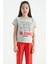 T13KG-75118_01 Kız Garson T-Shirt O Yaka Suprem 3