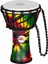 Jr. Series Synthetic 7" Djembe (Tie Dye) 1