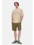 Webster Sütlü Kahve Bisiklet Yaka Baskılı Oversize Erkek Tshirt 3