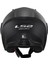 Airflow 2 Mat Siyah Motosiklet Kask ( L ) Beden 4