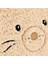 Teddy Desenli Peluş Kalemlik - Bej - 22X12 cm 4