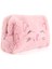 Rabbit Desenli Peluş Kalemlik - Pembe - 22X12 cm 3
