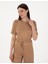 Kadın Kahverengi Comfort Fit Bluz 50301143-VR029 3