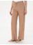 Kadın Bej Loose Fit Kanvas Pantolon 50306511-VR011 2