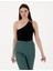 Kadın Siyah Slim Fit Triko Tişört 50301158-VR046 1