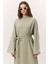 Oversıze Uzun Rahat Elbise Çağla Yeşili 4
