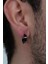 Çivili Geçmeli Unisex Erkek Kadın Çelik Küpe 3 mm mse3 4