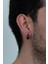 Çivili Geçmeli Unisex Erkek Kadın Çelik Küpe 3 mm mse3 7