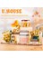 Gökkuşağı Şeker Evi Sokak Yapı Taşları Yapboz Puzzle Çocuk Oyuncakları (Yurt Dışından) 1