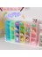 Sarı Bir Stil Yeni Gelen Macaron Renkli Masaüstü Düzenleyici Sevimli Kalemlik Sticker'lı Kawaii Makyaj Ruj Saklama Kutusu Okul Kırtasiye (Yurt Dışından) 4