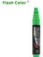 Beyaz Stil Flashcolor Beyaz Kırmızı Sarı Fluoresan Sıvı Tebeşir Pencere Marker Kalemi 8mm Düz Uç (Yurt Dışından) 3