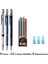 3pens Renk Kurşun Stili Öğrenci Ofisi 2.0 Mekanik Kurşun Kalem Üçgen Kaymaz Grolor Kurşun Çizim Kalemi ile Kalemtıraş (Yurt Dışından) 1